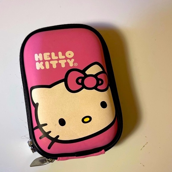 SANRIO Hello Kitty Hard Shell Camera Case Durable, Adorable, Pink Black White S - Picture 10 of 10